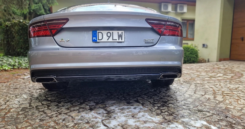 Audi A7 cena 147000 przebieg: 78000, rok produkcji 2016 z Zawiercie małe 352